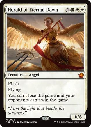 Herald of Eternal Dawn |  (033) [Commander: Foundations]