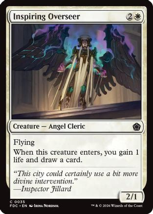 Inspiring Overseer |  (035) [Commander: Foundations]