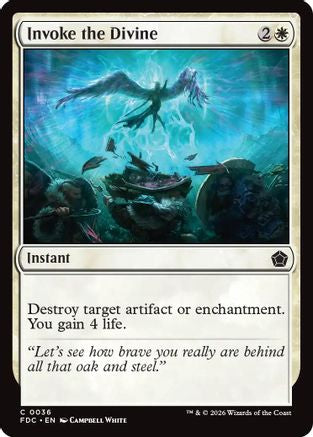 Invoke the Divine |  (036) [Commander: Foundations]