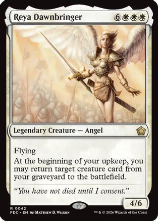Reya Dawnbringer |  (042) [Commander: Foundations]