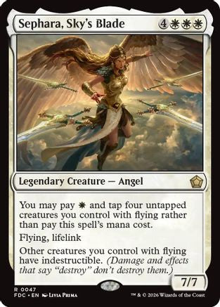 Sephara, Sky's Blade |  (047) [Commander: Foundations]