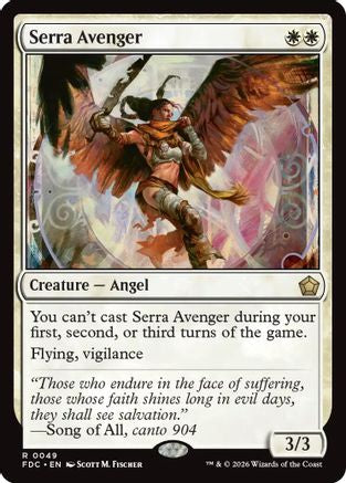 Serra Avenger |  (049) [Commander: Foundations]