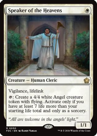 Speaker of the Heavens |  (050) [Commander: Foundations]