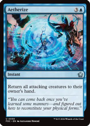 Aetherize |  (059) [Commander: Foundations]
