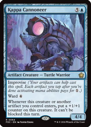 Kappa Cannoneer |  (064) [Commander: Foundations]
