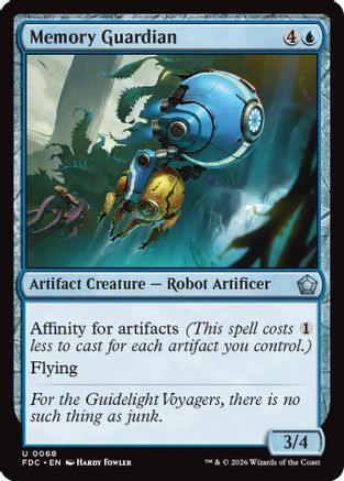 Memory Guardian |  (068) [Commander: Foundations]