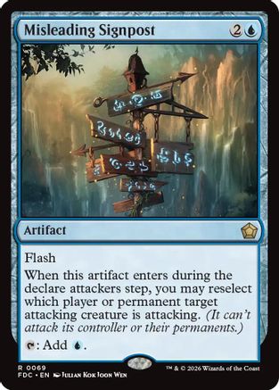 Misleading Signpost |  (069) [Commander: Foundations]