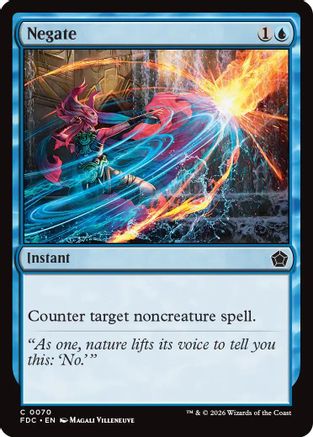 Negate |  (070) [Commander: Foundations]