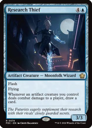 Research Thief |  (074) [Commander: Foundations]