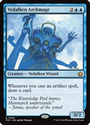 Vedalken Archmage |  (082) [Commander: Foundations]