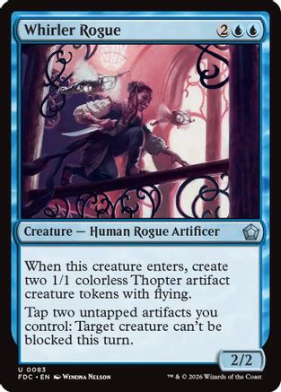 Whirler Rogue |  (083) [Commander: Foundations]