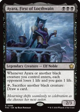 Ayara, First of Locthwain |  (086) [Commander: Foundations]