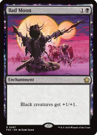 Bad Moon |  (087) [Commander: Foundations]
