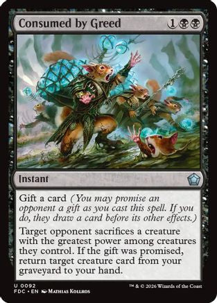 Consumed by Greed |  (092) [Commander: Foundations]