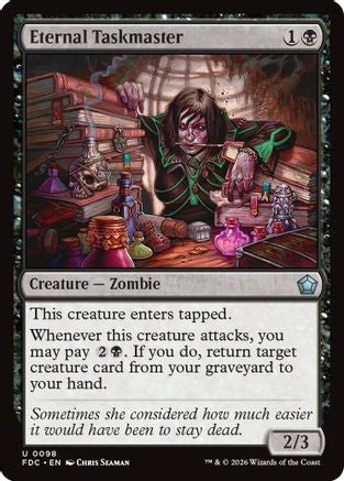 Eternal Taskmaster |  (098) [Commander: Foundations]