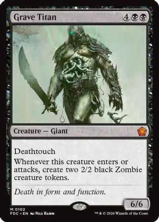 Grave Titan |  (102) [Commander: Foundations]
