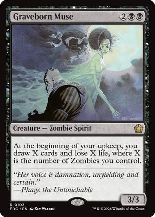 Graveborn Muse |  (103) [Commander: Foundations]