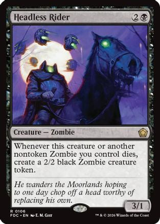 Headless Rider |  (106) [Commander: Foundations]
