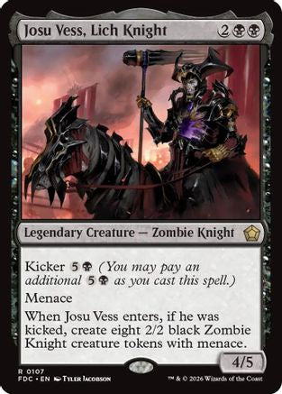 Josu Vess, Lich Knight |  (107) [Commander: Foundations]