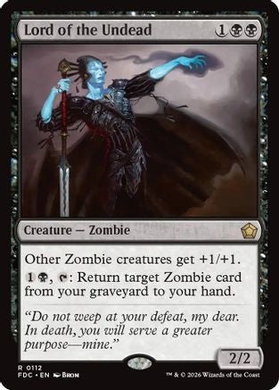 Lord of the Undead |  (112) [Commander: Foundations]