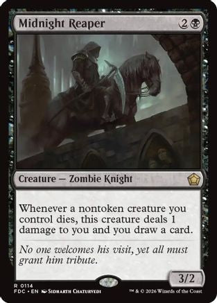 Midnight Reaper |  (114) [Commander: Foundations]