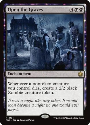 Open the Graves |  (121) [Commander: Foundations]