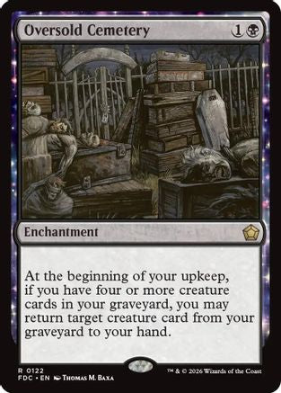 Oversold Cemetery |  (122) [Commander: Foundations]