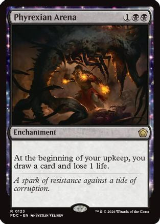 Phyrexian Arena |  (123) [Commander: Foundations]
