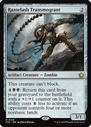 Razorlash Transmogrant |  (124) [Commander: Foundations]