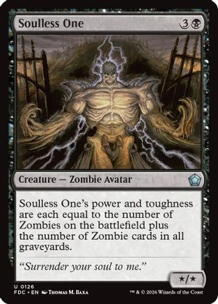 Soulless One |  (126) [Commander: Foundations]
