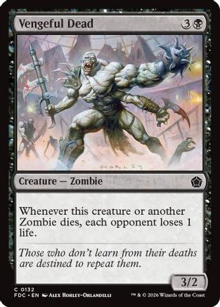 Vengeful Dead |  (132) [Commander: Foundations]