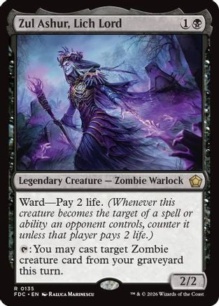 Zul Ashur, Lich Lord |  (135) [Commander: Foundations]
