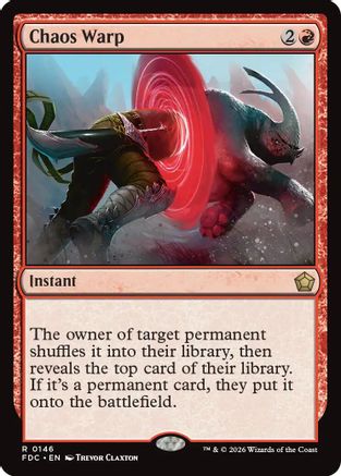 Chaos Warp |  (146) [Commander: Foundations]