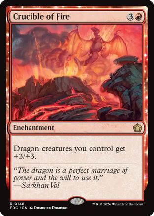 Crucible of Fire |  (148) [Commander: Foundations]
