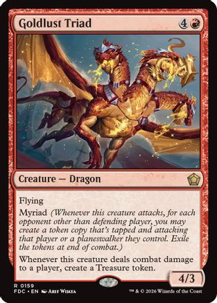 Goldlust Triad |  (159) [Commander: Foundations]