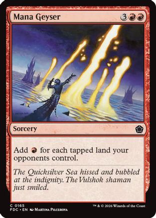 Mana Geyser |  (165) [Commander: Foundations]