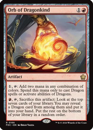 Orb of Dragonkind |  (168) [Commander: Foundations]