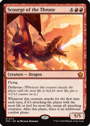 Scourge of the Throne |  (173) [Commander: Foundations]