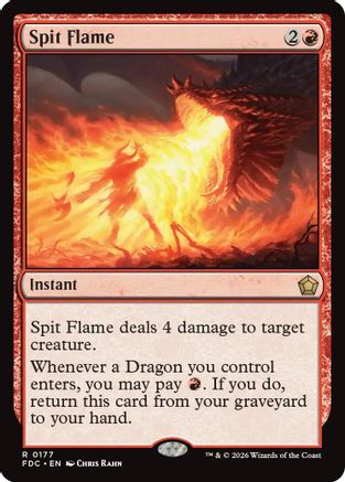 Spit Flame |  (177) [Commander: Foundations]