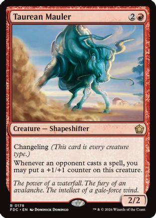 Taurean Mauler |  (178) [Commander: Foundations]