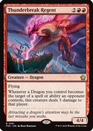 Thunderbreak Regent |  (181) [Commander: Foundations]