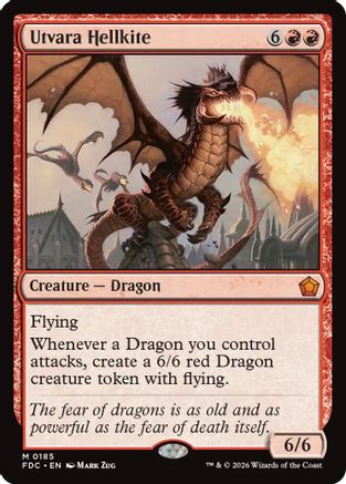 Utvara Hellkite |  (185) [Commander: Foundations]