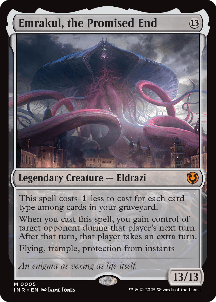 Emrakul, the Promised End (-005) [Innistrad Remastered]  Foil