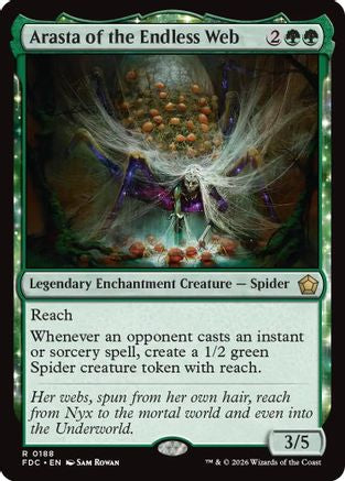 Arasta of the Endless Web |  (188) [Commander: Foundations]
