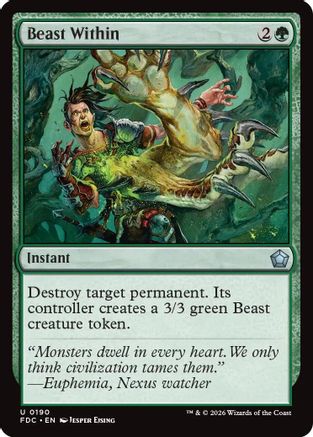 Beast Within |  (190) [Commander: Foundations]