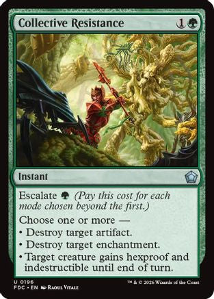Collective Resistance |  (196) [Commander: Foundations]
