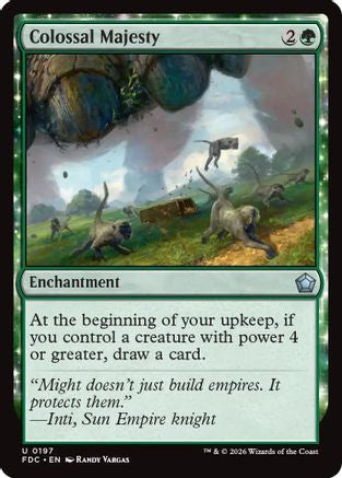 Colossal Majesty |  (197) [Commander: Foundations]