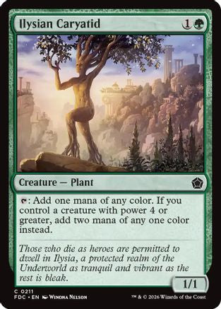 Ilysian Caryatid |  (211) [Commander: Foundations]