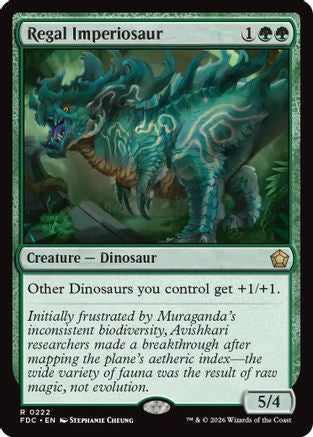 Regal Imperiosaur |  (222) [Commander: Foundations]