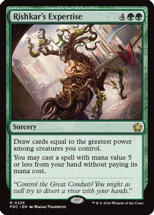 Rishkar's Expertise |  (226) [Commander: Foundations]